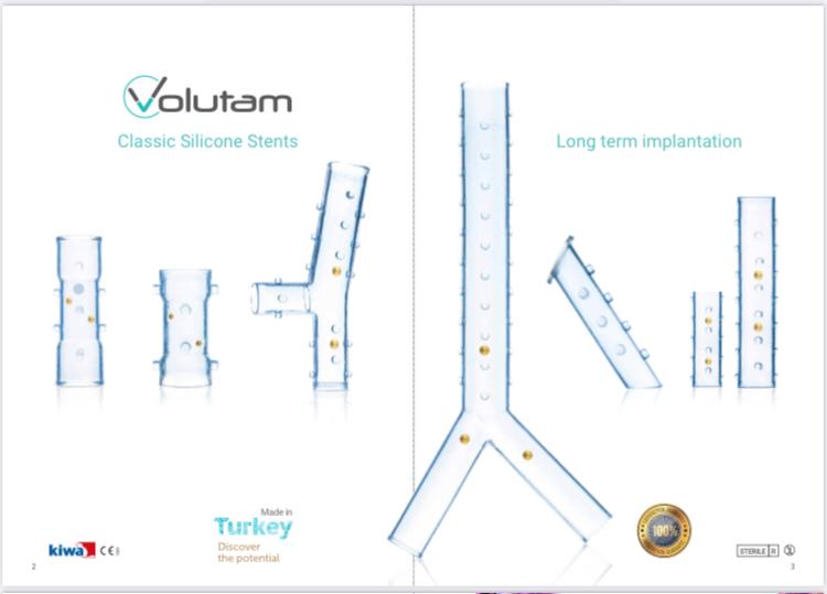 Volutam Trakeal Silikon Stent